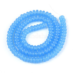 Imitation de perles de verre de jade&nbsp;GLAA-ZX008-4mm-17C