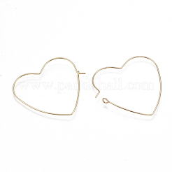 Pendientes de latón&nbsp;X-KK-T038-429G