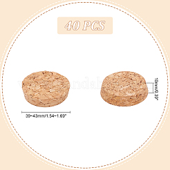 Flaschenverschlüsse aus Kork&nbsp;AJEW-WH0248-387B
