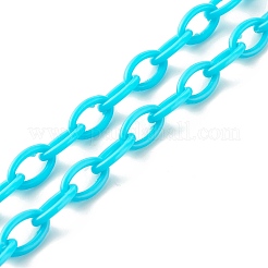 Colliers pendentifs fleurs acryliques transparents&nbsp;NJEW-JN03521-04