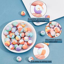 60 pz 3 colori perline in silicone&nbsp;SIL-CA0001-10