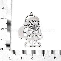 Pendentifs de Noël en acier inoxydable 201&nbsp;STAS-C156-01C-P
