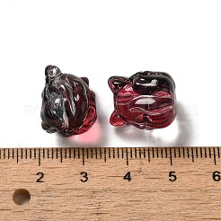 Perle di vetro trasparente&nbsp;GLAA-D025-06C
