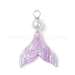 Pendentifs queue de poisson sirène en résine&nbsp;PALLOY-JF03796