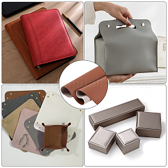 4 patch de réparation en cuir PU 4 couleurs&nbsp;DIY-CP0011-40A