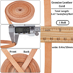 Cavo piatto in pelle di vacchetta da 5 m&nbsp;WL-GF0001-22C-04