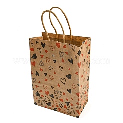 Rechteckige Geschenktüten aus Papier zum Valentinstag&nbsp;ABAG-C006-01B