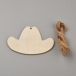 Pendentifs en bois&nbsp;WOOD-WH20002-08C