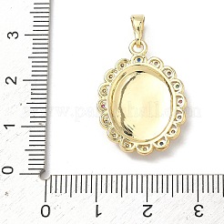 Ottone micro spianare pendenti zirconi&nbsp;KK-H255-18G
