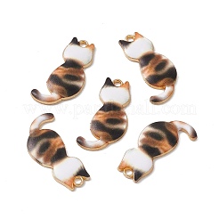 Crémaillère placage pendentifs en émail d'alliage&nbsp;ENAM-K050-03E