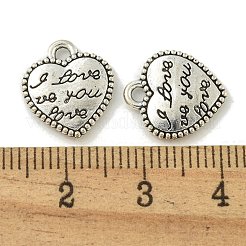 Tibetischer stil Aluminium Anhänger & Charms&nbsp;FIND-U015-39AS