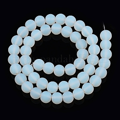 Nachahmung Opalite Glasperlen Stränge&nbsp;GLAA-T032-J8mm-MD02