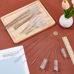 30 Stück Nylon-Reinigungsbürste in 3 Ausführungen&nbsp;AJEW-ME0002-03