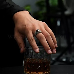 Flügelarmbänder aus Messing mit Strassen&nbsp;WGA5BDA-01