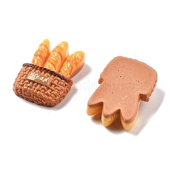 Graziosi mini cabochon in resina della serie alimentare&nbsp;CRES-I038-01C