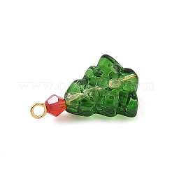 Pendenti in vetro riscaldato e tinto per albero di Natale&nbsp;PALLOY-JF04392