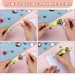 Bastelset für Perlenstifte aus Silikon zum Thema „Lehrertag“.&nbsp;DIY-SZ0010-06