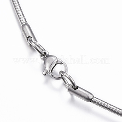 Colliers à chaîne serpent en acier inoxydable 304 anti-ternissement&nbsp;NJEW-G310-09P