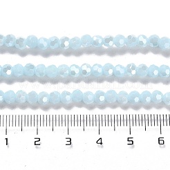 Undurchlässige Glasperlenstränge galvanisieren&nbsp;EGLA-A035-P4mm-A10