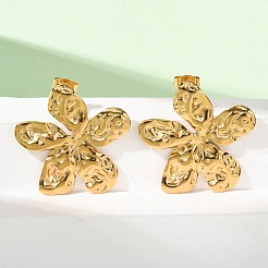 Boucles d'oreilles puces en acier inoxydable 304 pour la Saint-Valentin&nbsp;EJEW-C184-01A-G