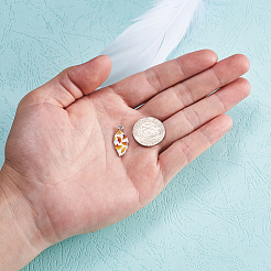 Pendentifs d'émail en alliage&nbsp;LS-PALLOY-TAC0009-25P-E