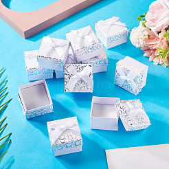Bowknot Karton Papier Ring Geschenk Aufbewahrungsboxen&nbsp;CON-TAC0001-16D