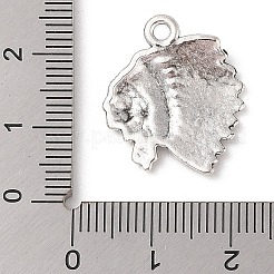 Tibetischer stil Aluminium Anhänger & Charms&nbsp;FIND-C060-038AS