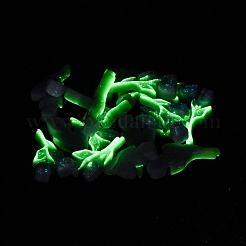 Cabochon decoden in resina luminosa e bicolore&nbsp;RESI-Z032-02C