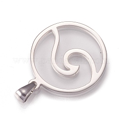 Pendentifs en acier inoxydable 304 anti-ternissement&nbsp;STAS-N096-01P
