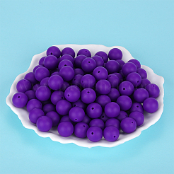 Perline focali rotonde in silicone&nbsp;SI-JX0046A-06