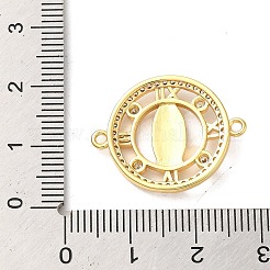 Religion Messing Pavé klar Zirkonia Verbindungsstück Charms&nbsp;FIND-Z041-13A