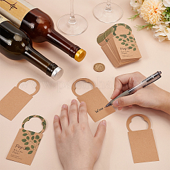 Etiqueta de papel para copa de vino&nbsp;LS-AJEW-WH0009-98