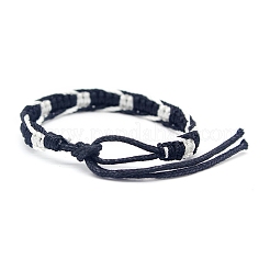 Verstellbares geflochtenes Polyester-Kordelarmband&nbsp;PW23071061735
