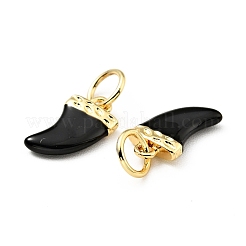 Messing Emaille Anhänger / charms&nbsp;KK-G416-37G-04