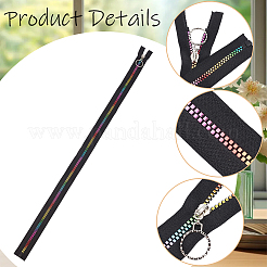 4 fermeture éclair en nylon arc-en-ciel n° 5&nbsp;SENE-CY0001-13B-01
