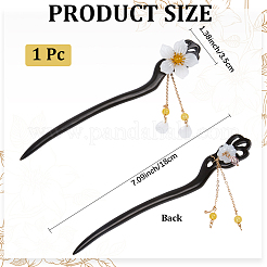 Bastoni dei capelli di legno&nbsp;OHAR-WH20021-001A