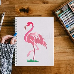 Ausgehöhlte Zeichen- und Malschablonen aus Kunststoff&nbsp;DIY-WH0396-953
