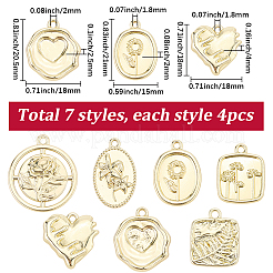 Ciondoli in lega 28 pz 7 stili styles&nbsp;FIND-SC0022-87