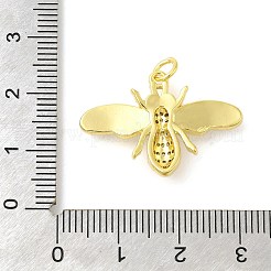 Gestell Messing micro ebnen Zirkonia Anhänger&nbsp;KK-S396-63G