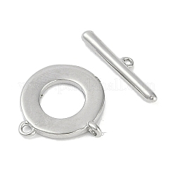 Fermagli a barilotto in ottone e conchiglia&nbsp;KK-K391-10P
