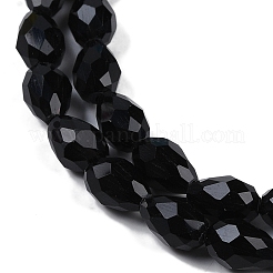 Brins de perles opaques de couleur unie&nbsp;EGLA-N013-P8mm-D01
