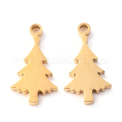 Breloques de Noël en acier inoxydable 304&nbsp;STAS-O142-59G