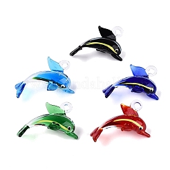Pendentifs vernissées manuelles&nbsp;LA-N048-22