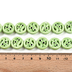 Main porcelaine brins de perles&nbsp;PORC-N011-01A