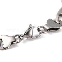 Bracelets à maillons marins en acier inoxydable 201 résistant au ternissement&nbsp;BJEW-B078-56P