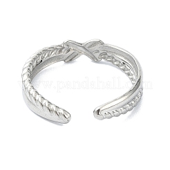 Manschettenringe aus Edelstahl 304 für Damen&nbsp;RJEW-M019-53P