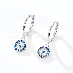 Boucles d'oreilles créoles vintage en argent sterling 925&nbsp;OY5595-2