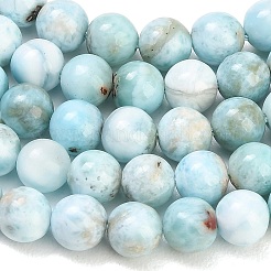 Larimar naturale perline fili&nbsp;GG-CBA007A-B01-6.5mm