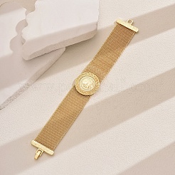 Gliederarmbänder aus Eisengeflechtketten für Frauen&nbsp;XB7345