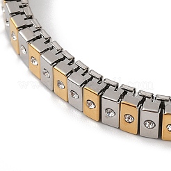 Bracelets élastiques en acier inoxydable 304&nbsp;BJEW-U006-01A